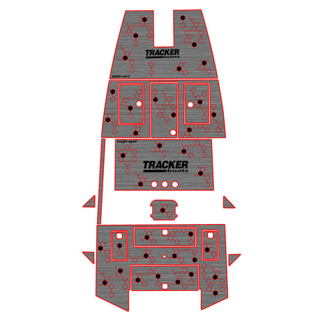 Ulta-Mat by Hennessey Outdoors - TRACKER 2017 PRO 175 TXW MAT KITS