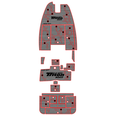 Ulta-Mat by Hennessey Outdoors - 2017 Triton TRX21 Full Boat