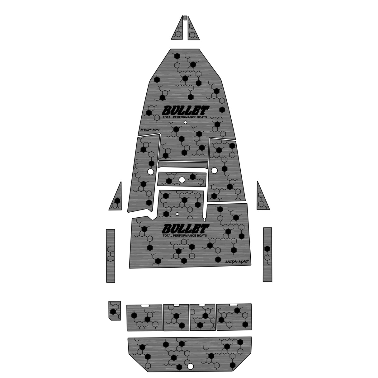 Ulta-Mat by Hennessey Outdoors - bullet 200 720 xd  Full Boat
