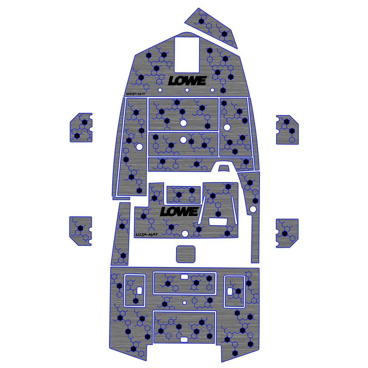 Ulta-Mat by Hennessey Outdoors - lowe 2026 stinger 175  Full Boat