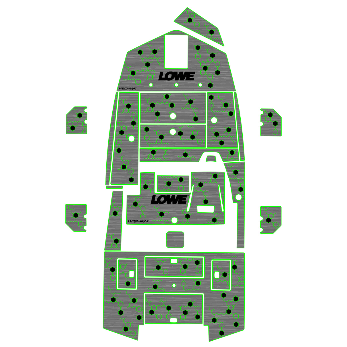 Ulta-Mat by Hennessey Outdoors - lowe 2026 stinger 175  Full Boat