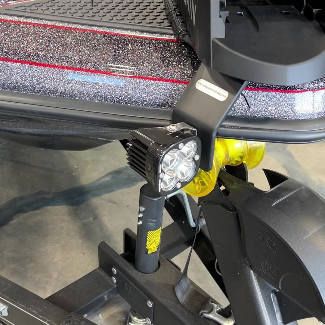 Bass Boat Headlight Kit by Hennessey Outdoors - Wide