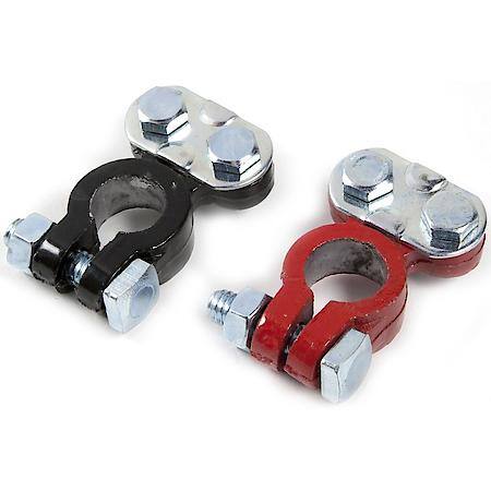 DieHard Battery Terminal: 6 to 1 Gauge, Top Post, 2 Ea Epoxy Coated