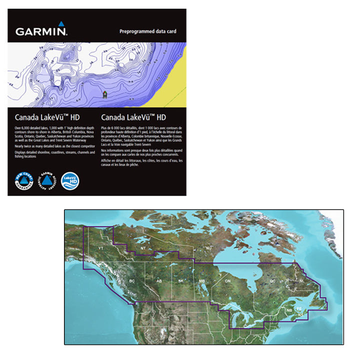 Garmin Canada LakeV&uuml; HD g3 - microSD/SD