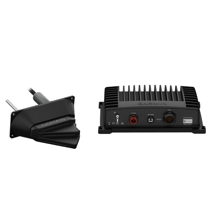 Garmin Panoptix Livescope Plus With Lvs34 Transducer And Gls 10 Sonar Black  Box