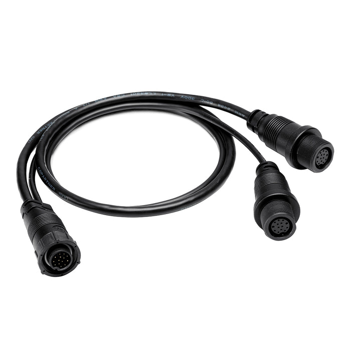 Humminbird 14 M SILR Y - SOLIX/APEX Side Imaging Left-Right Splitter Cable