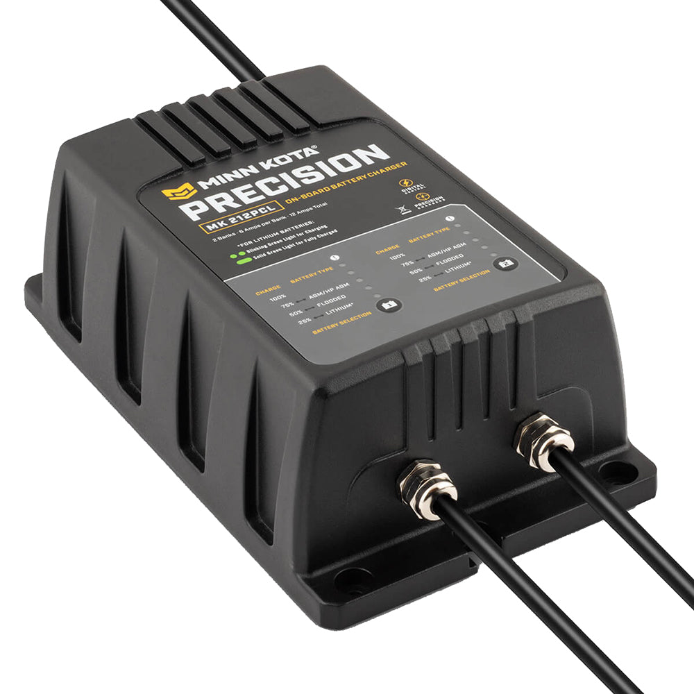 MINN KOTA MK 2 DC バッテリー充電器 Minn Kota On-Board Precision Charger MK-212 PCL 2 Bank x 6 AMP LI