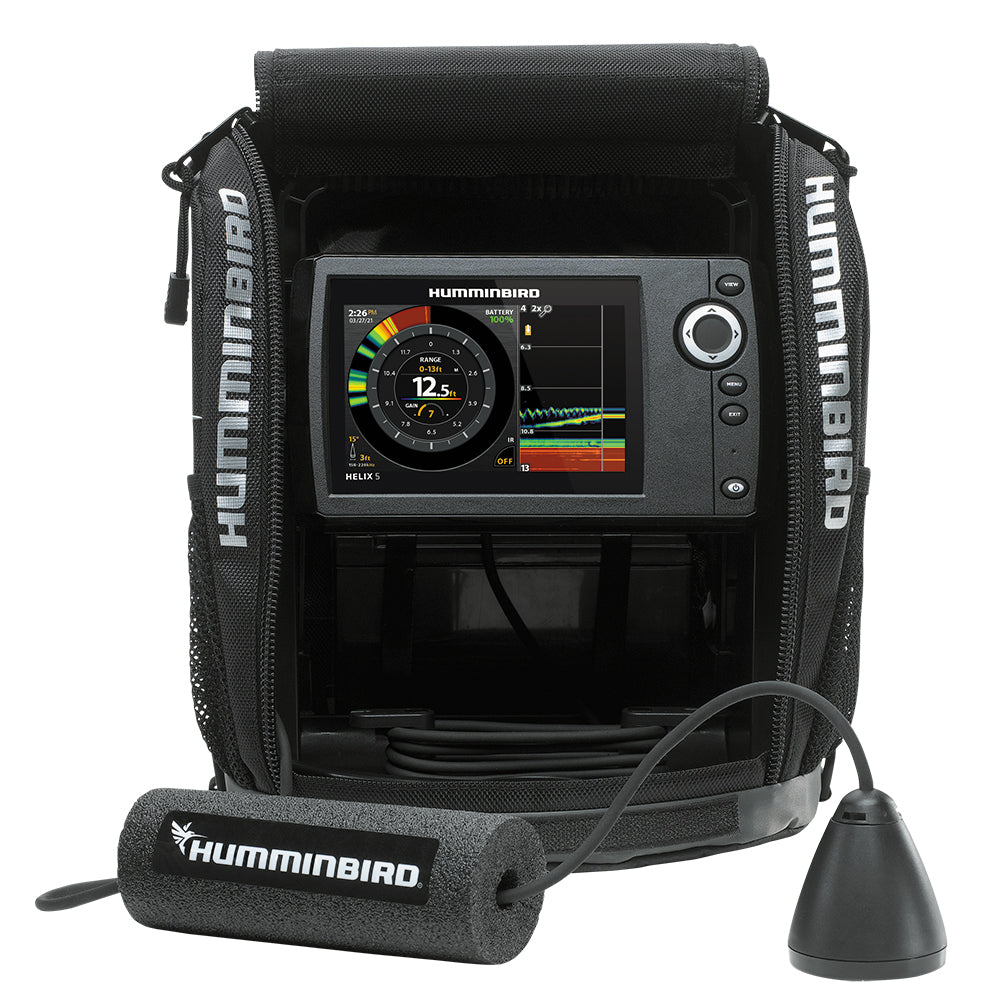humminbird helix fish finders HUMMINBIRD ICE HELIX 5 CHIRP GPS G3