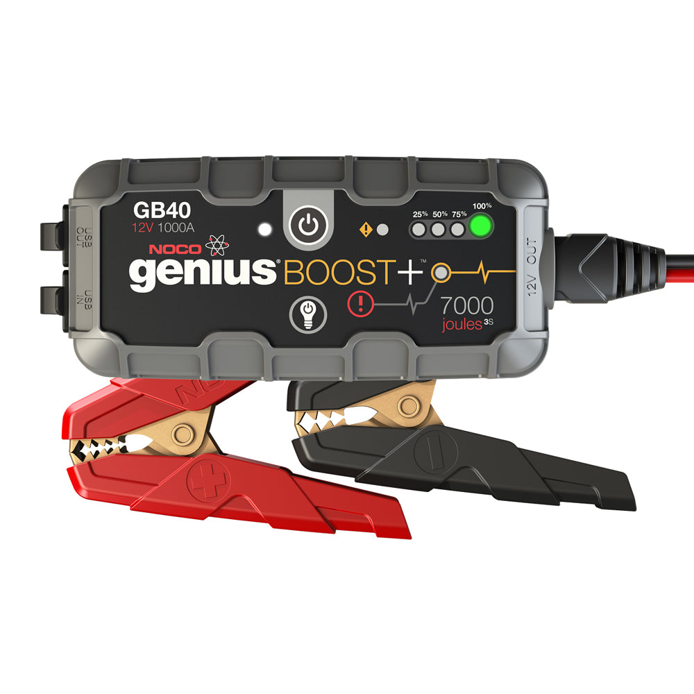 NOCO GENIUS GB40 BOOST+ JUMP STARTER - 1000A