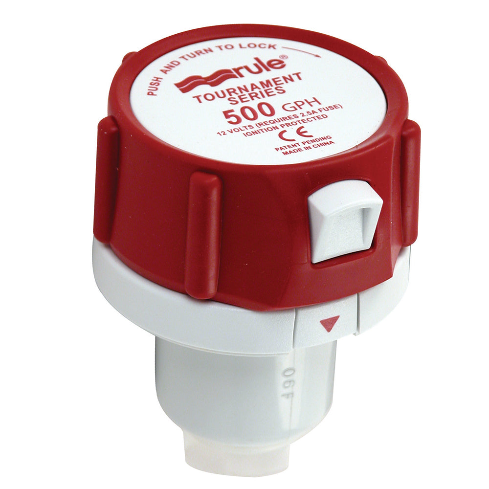 RULE 500 GPH REPLACEMENT MOTOR CARTRIDGE F/TOURNAMENT SERIES PUMPS