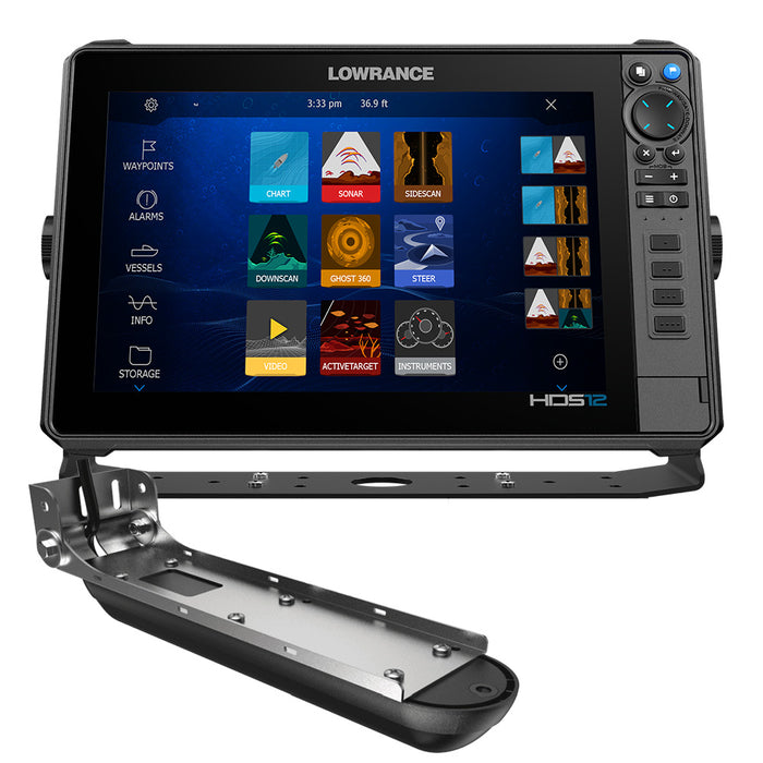 LOWRANCE HDS PRO 12 W/C-MAP DISCOVER ONBOARD + ACTIVE IMAGING HD