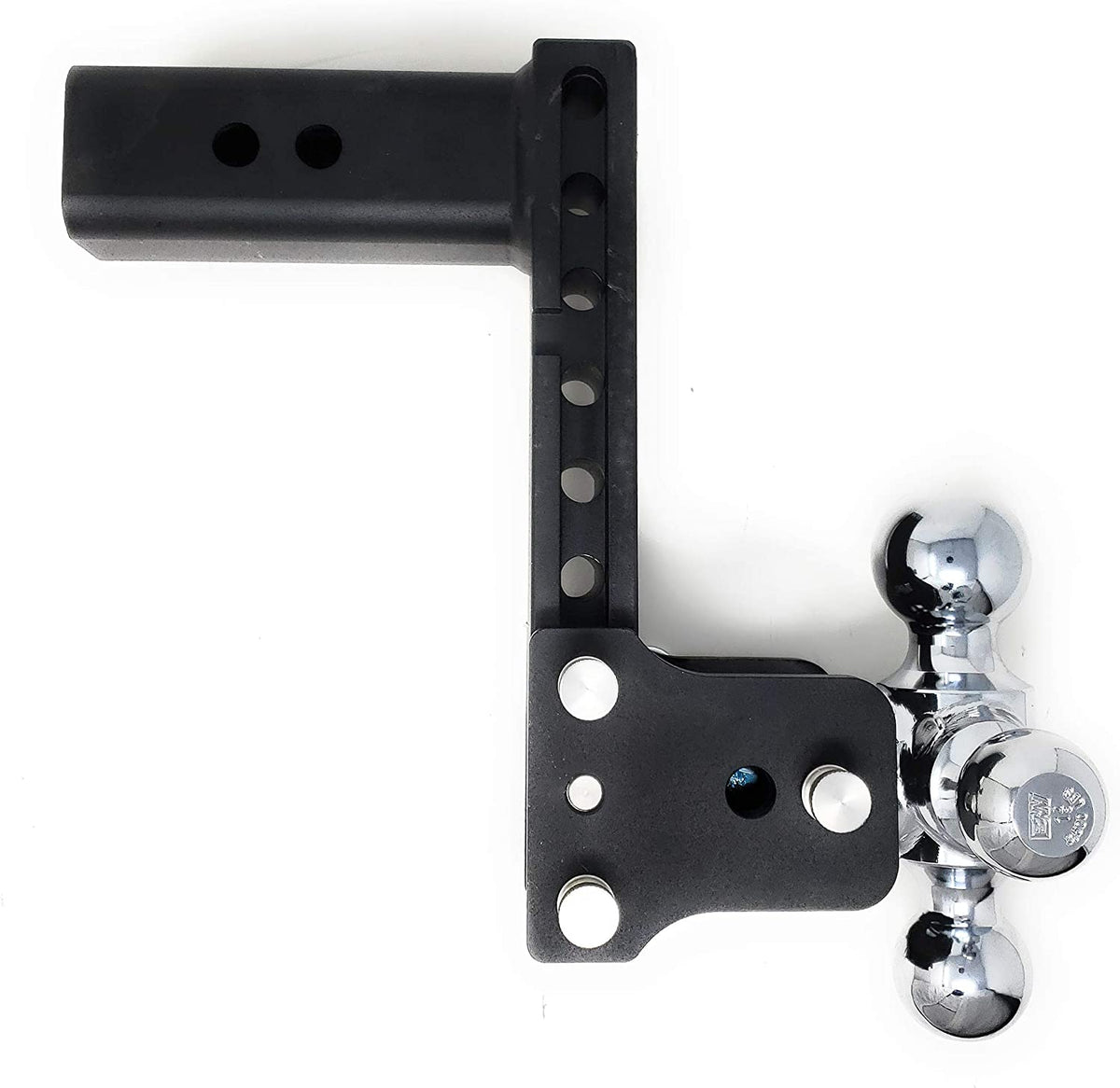 B&W Trailer Hitches Tow & Stow Adjustable Trailer Hitch Ball Mount
